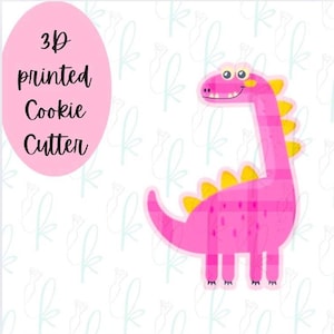 Cute Tall Dino Cookie Cutter