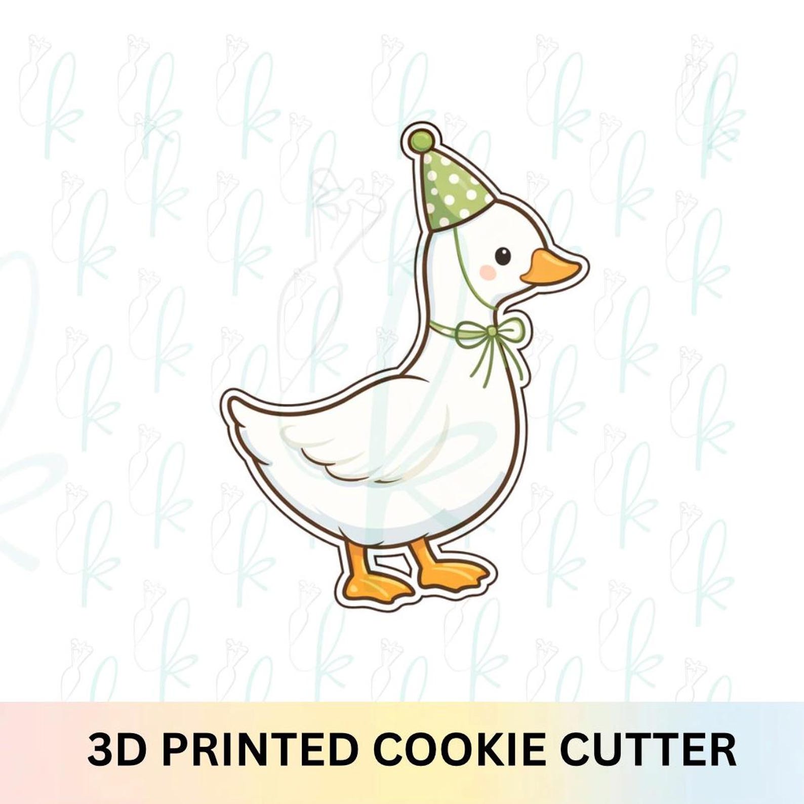 party-goose-cookie-cutter-etsy