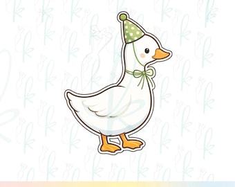 Party Goose Cookie Cutter
