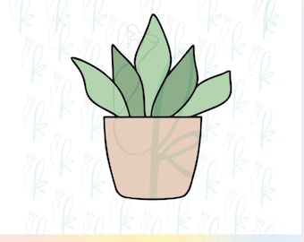 House Plant Cookie Cutter