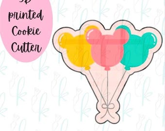 Mouse Balloons Cookie Cutter