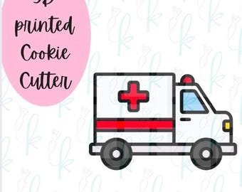 Ambulance Cookie Cutter