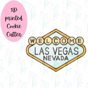 Las Vegas Zeichen Ausstecher