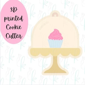 Cortador de galletas con base de torta en forma de cúpula