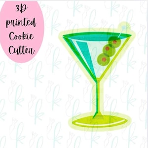 Martini Glass Cookie Cutter
