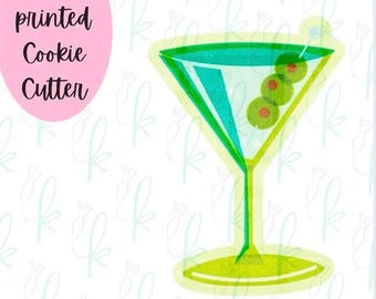 Martini Glass Cookie Cutter