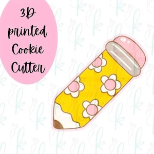 Cortador de galletas con forma de lápiz