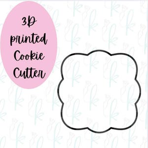 Plaque 6 Cookie Cutter