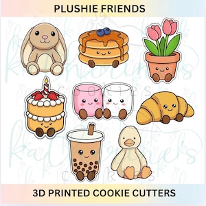 Plushie Friends Cookie Cutters