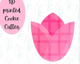 Simple Tulip Cookie Cutter
