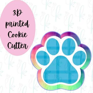 Paw Print Cookie Cutter