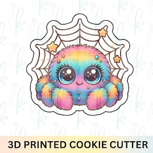 Rainbow Web Spider Cookie Cutter