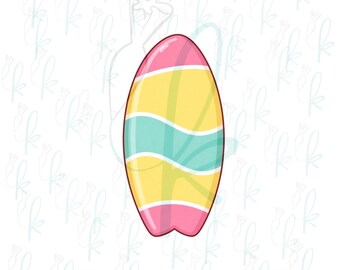 Surf Board Cookie Cutter