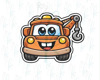 Tow Truck Cookie Cutter