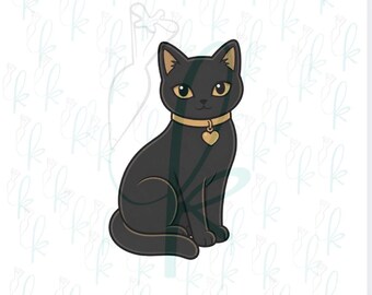 Halloween Black Cat Cookie Cutter