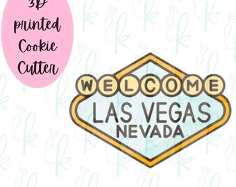 Las Vegas Sign Cookie Cutter