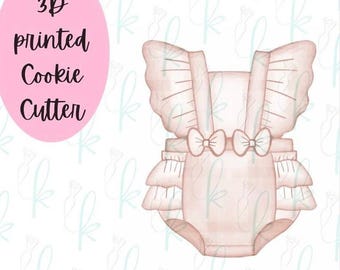 Fancy Ruffled Onesie Cookie Cutter