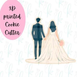 Bride and Groom Cookie Cutter