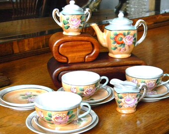 Vintage Tilso Japan Lusterware Tea Set Elegant Tea Set