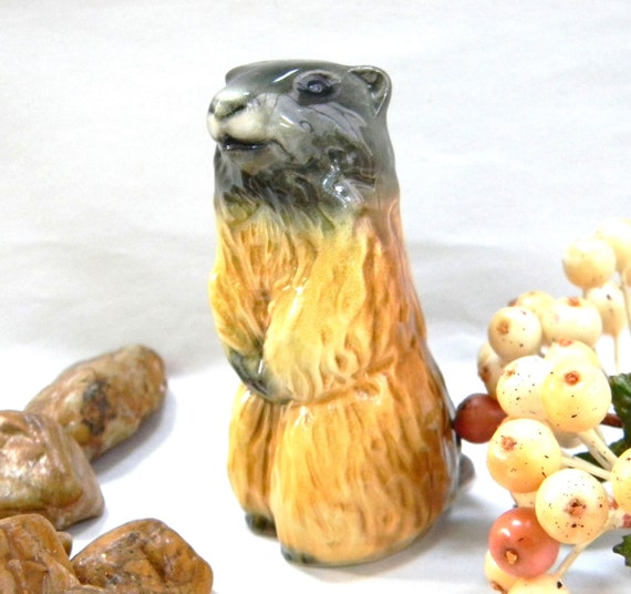 groundhog figurine