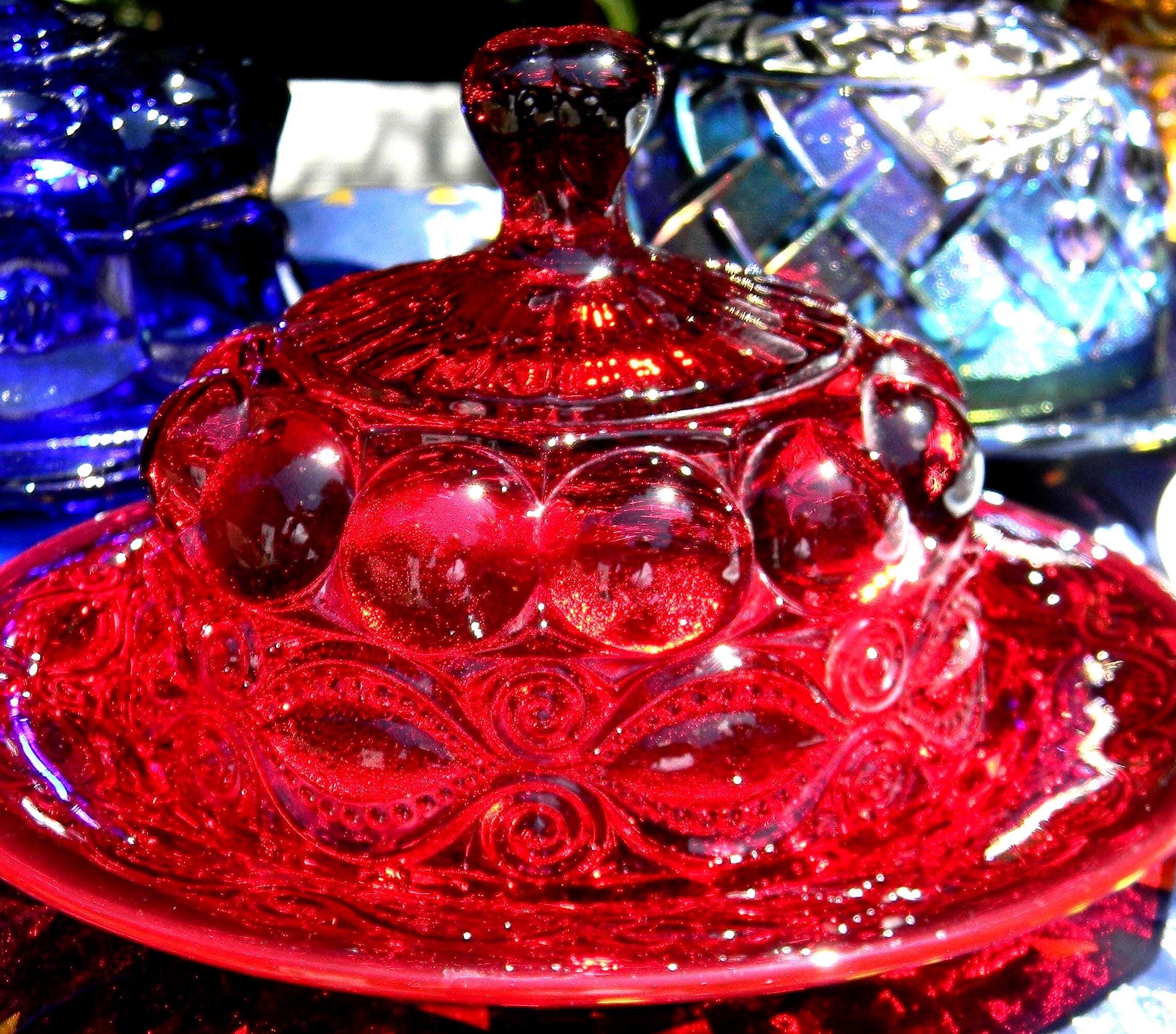 Vintage Mosser Glass - Etsy