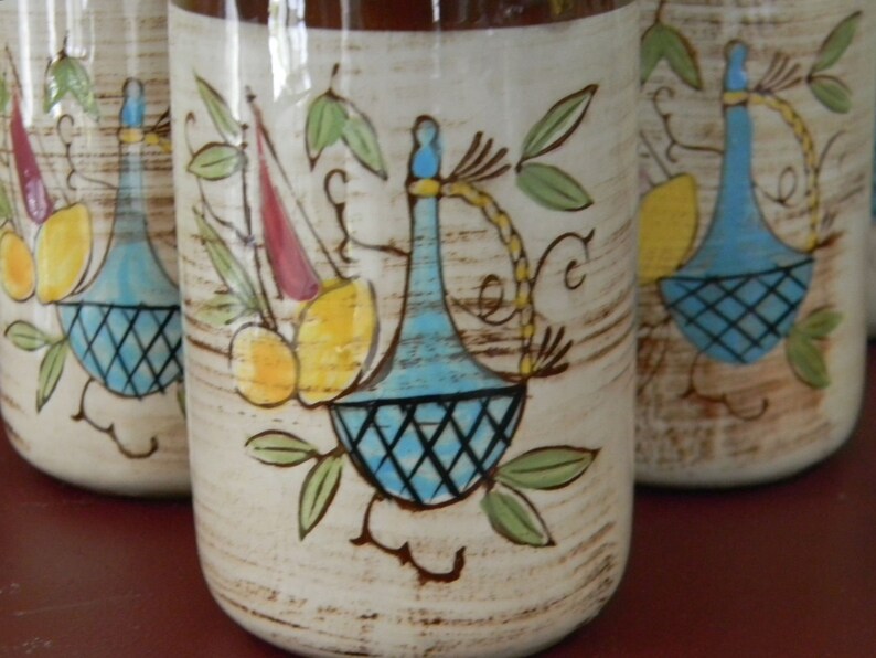 Retro Juice Glasses