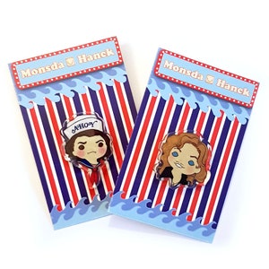 Acrylic Pin Billy & Steve