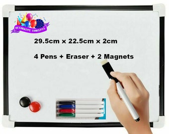 School and Office 4 X 2.3 X 0.8 Inch Z ZICOME 4 Pack Magnetic White Board Eraser for Home 