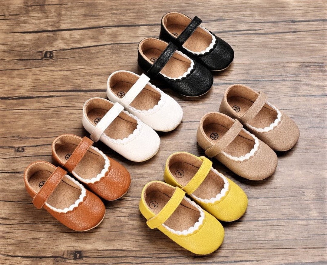 Boho Baby Girl Wedding Shoes White Toddler Girl Party Shoes Etsy
