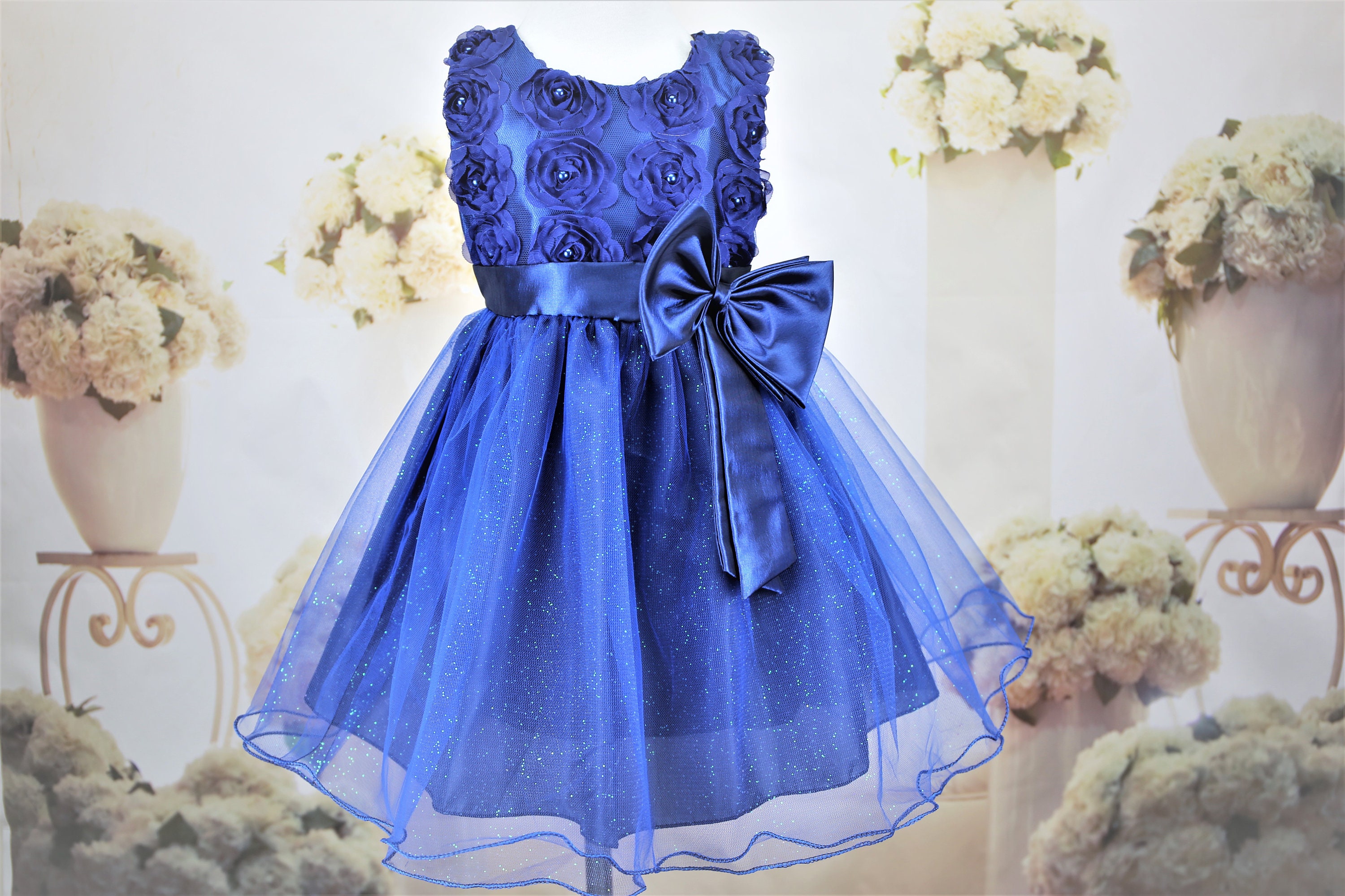 Royal Blue Baby Dress Etsy Singapore