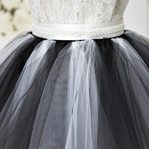 Black Tulle Skirt Etsy