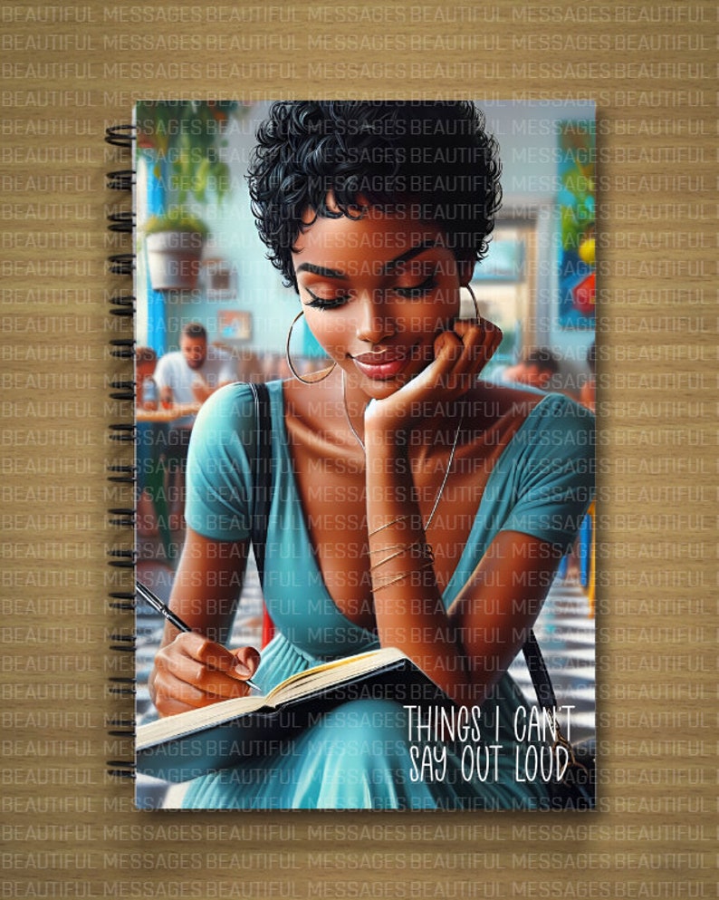 JOURNAL Notebook Designed for Women of Color Black Women Journaling