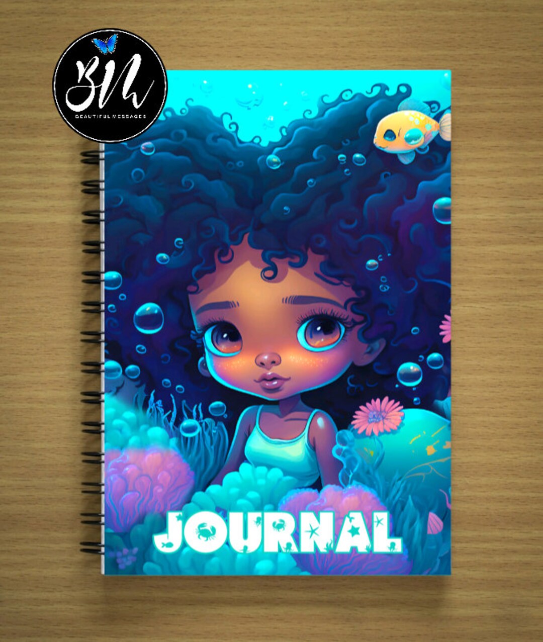 YOUTH JOURNALS Designed for Little Girls of Color Journaling Books