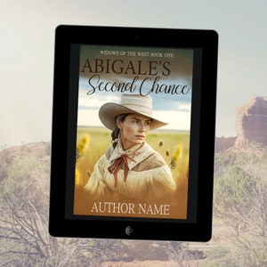 Pre-Made Western Romance Set - Premade cover -Premade cover for ebook - ebook cover