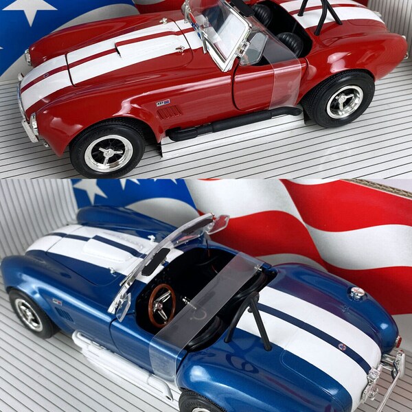 Shelby Cobra 427 S/C Rouge – ERTL American Muscle 1/18 – Réf 7369