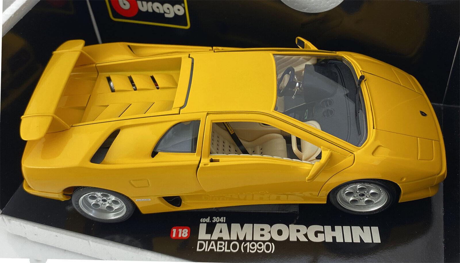 Véhicules miniatures Burago, Lamborghini, 1:18