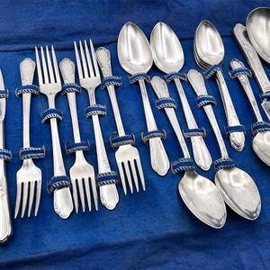 24-delige set WM A Rogers A1 Plus Oneida LTD verzilverd Meadowbrook Heather