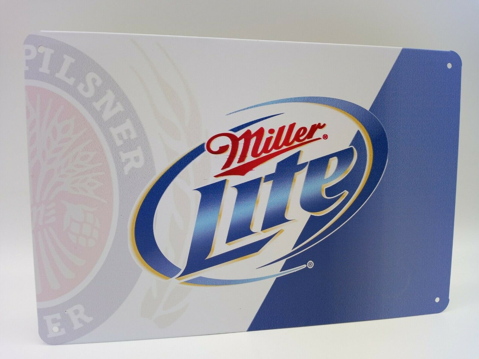 Miller Lite Metal Tin sign for BarGarageMan Cave Etsy