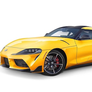 Impression Toyota Supra personnalisée pour les amateurs de voitures, oeuvre d'art faite main sur papier photo de haute qualité / cadeaux pour lui / oeuvre d'art automobile