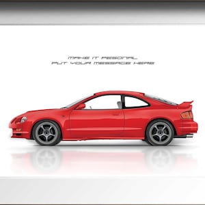 Poster personalizzabile della Toyota Celica GT4, regalo per gli amanti delle auto, stampa artistica digitale fatta a mano su carta fotografica di alta qualità / regalo per lui