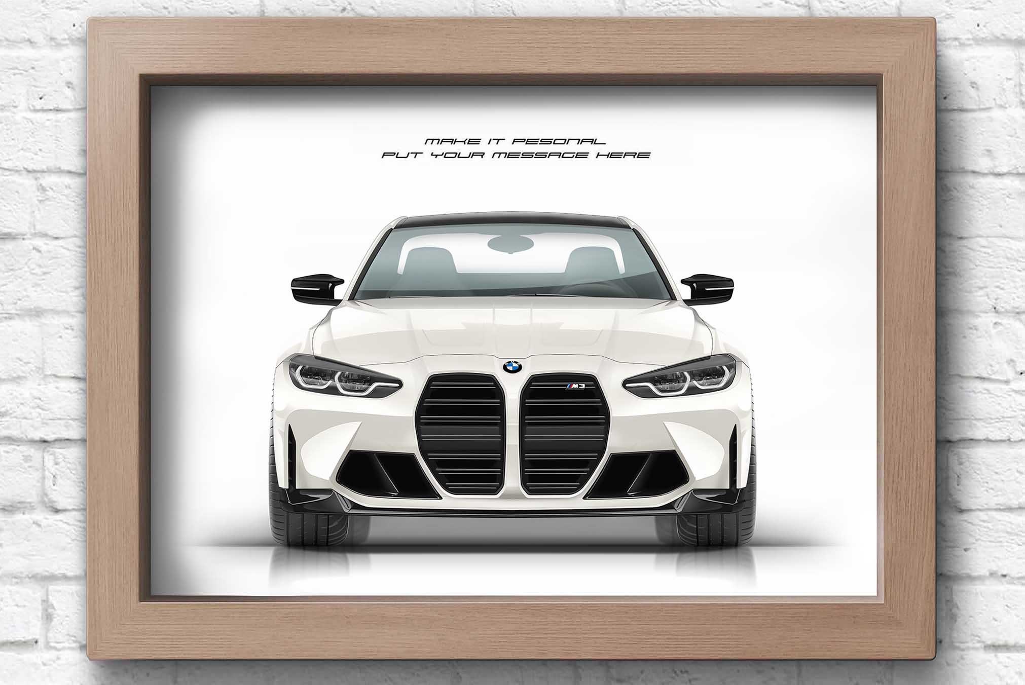  BMW M3: Carnet pour les passionnés de la BMW M3, Cadeau  original, format A5