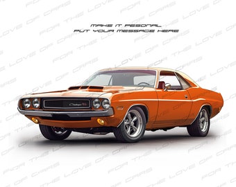Challenger RT 1970 Dodge Challenger RT Hemi V-8 ERTL