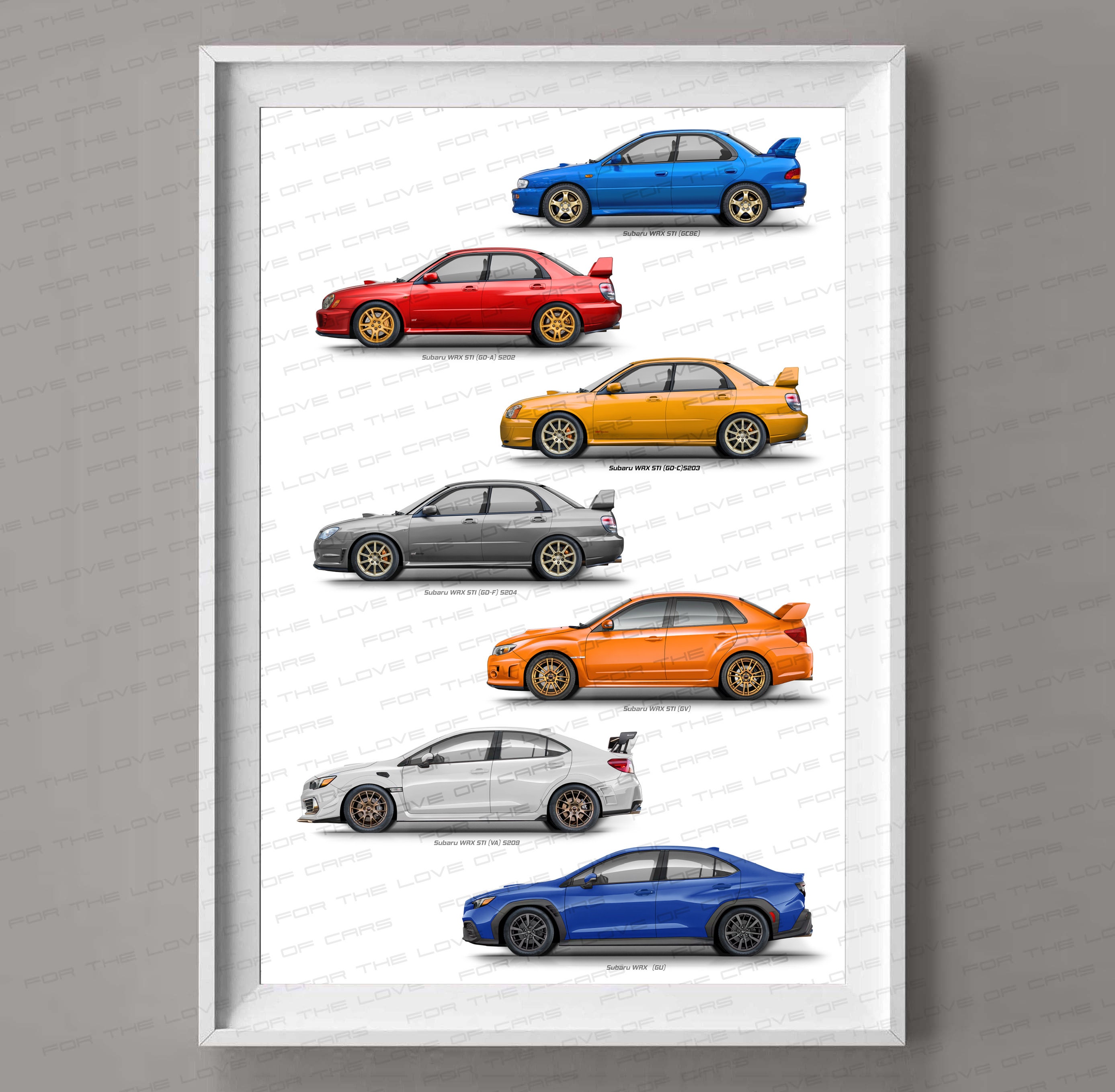 【未開封】AUTO art SUBARU Impreza WRX STi AUTOART SUBARU IMPREZA WRX STI TYPE R YELLOW – NIHOBBY 日改通商
