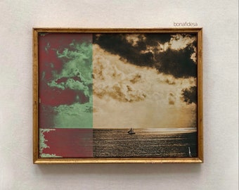 Surreal Landscape Art Print, Dark Academia Decor (Digital Download)