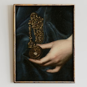 Alter Art,Eclectic Wall Art,Vintage Portrait,Alter Portrait,Alter Painting Print,Moody Decor,Gallery Wall Set,Antique Baroque Oil Painting