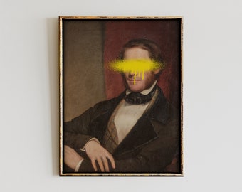 Alter Art, Eclectic Wall Art, Alter Portrait, Alter Vintage, Alter Painting, Alter Art Print, Eclectic Decor, Baroque Painting,Thebonafidesa