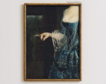 Baroque Alter Art Print, Eclectic Portrait (Digital Download)