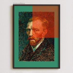 Affiches De Van Gogh, Tableaux Classiques, Art mural élégant, Artiste Original, Portrait Art Retouché, Déco Maximaliste, Esthétique D&#39;affiches, Art Rétro