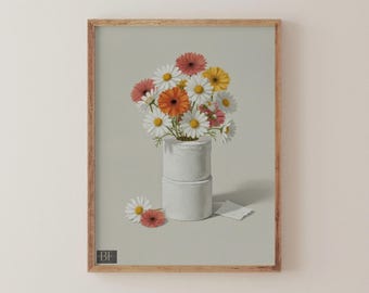 Buntes Toilettenpapier Kunstdruck