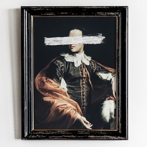 Decoración de la Academia Oscura, Cartel vintage de Moody, Pintura al óleo antigua, Impresiones industriales, Arte de pared imprimible estético del apartamento, Obra de arte retro de los años 70